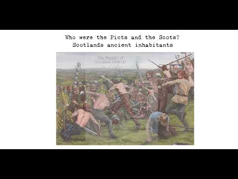 What are the differences between the Picts and Scots of Ancient Scotland?