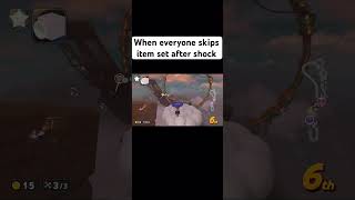 When everyone skips items after shock