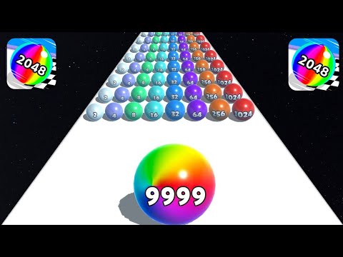Pancake Run, Sendwich Runner, Marge Number Run, Ball Run 2048 - Max Levels Gameplay Walkthrough