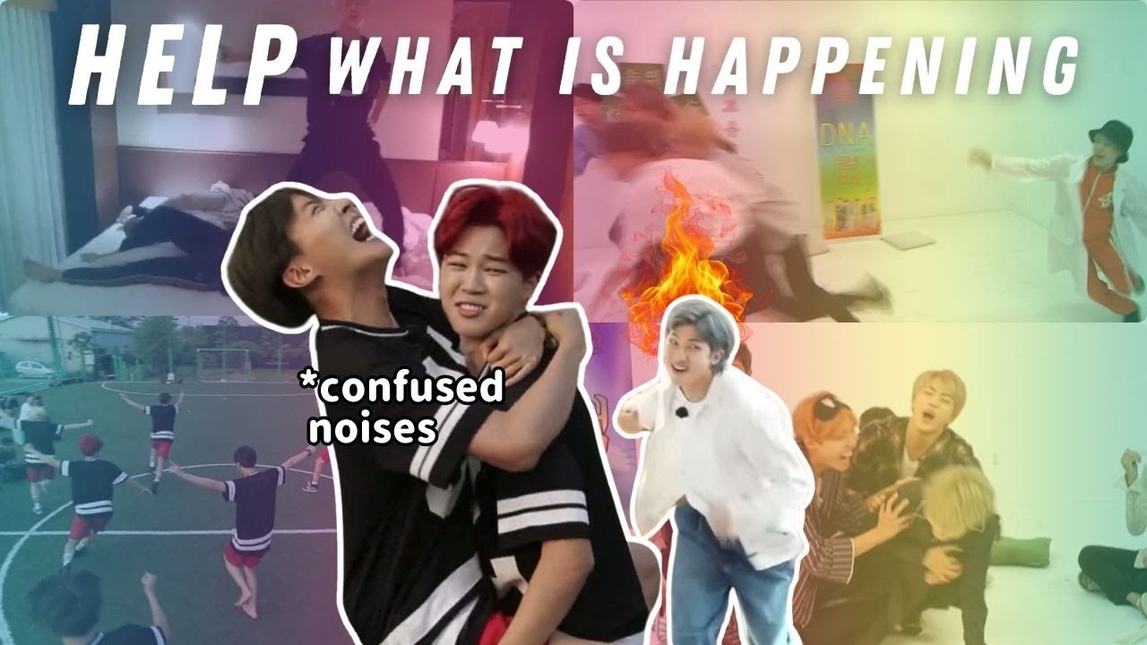 Reminding how CHAOTIC all 7 of them can be together | most chaotic ot7 moments