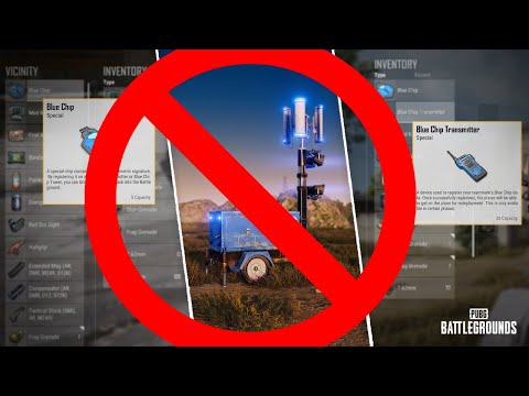 PUBG: How to permanently destroy Blue Chips