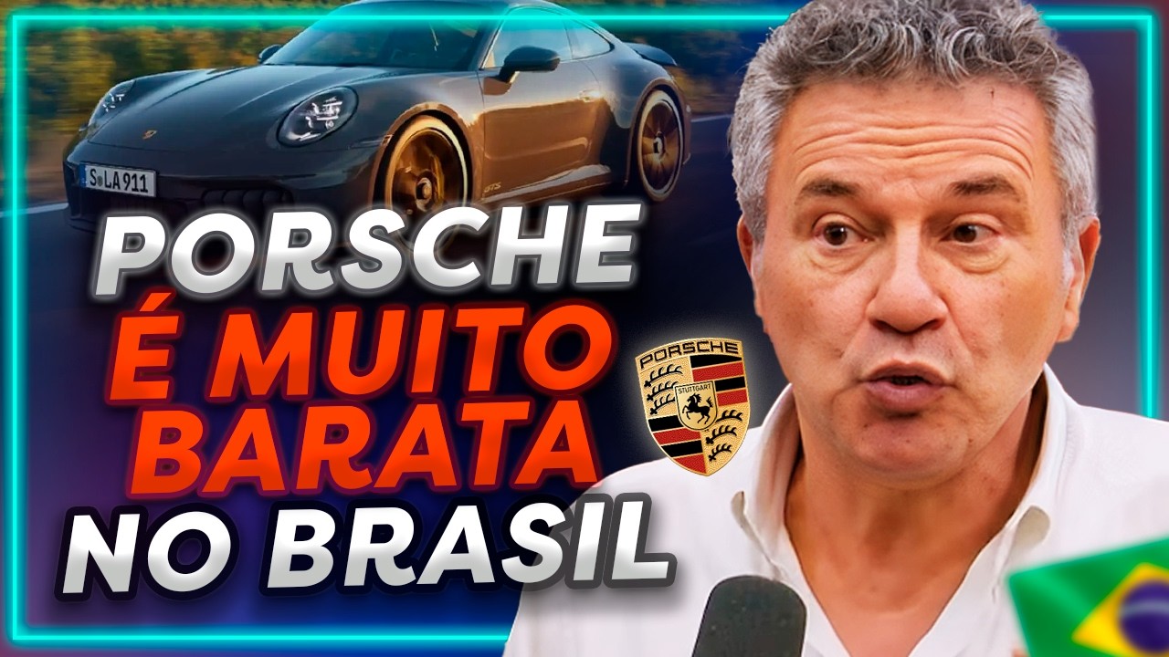 POR QUE A PORSCHE É MAIS BARATA NO BRASIL? (Sergio Habib explica) | PrimoCast 416