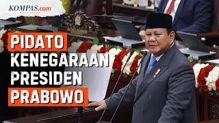 [FULL] Pidato Kenegaraan Presiden Prabowo pada Sidang Tahunan MPR 2025