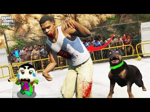 "Franklin and Shinchan's Epic Zombie Survival in GTA 5: Battling the Outbreak! (GTA 5 Mods)"