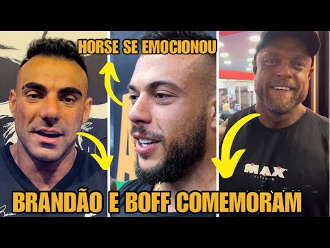 RAFAEL BRANDÃO E VITOR BOFF COMENTAM TOP 1 e TOP 2 ! HORSE SE EMOCIONA ,TIME INTEGRAL COMEMORA!