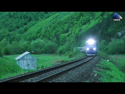 Jimmy 64-1000-0 & IR1742 Satu Mare-Bucuresti Nord pe Seară/on Evening in Bulz - 28 April 2018