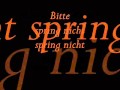 Tokio Hotel - Spring Nicht - Lyrics (Traduzione ...
