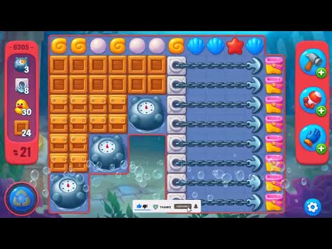 Fishdom lvl 6302-6322🔥Gameplay #579