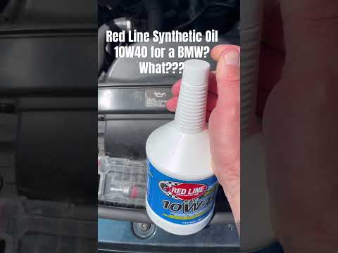 Red Line Synthetic Oil 10W40 for a BMW? What???