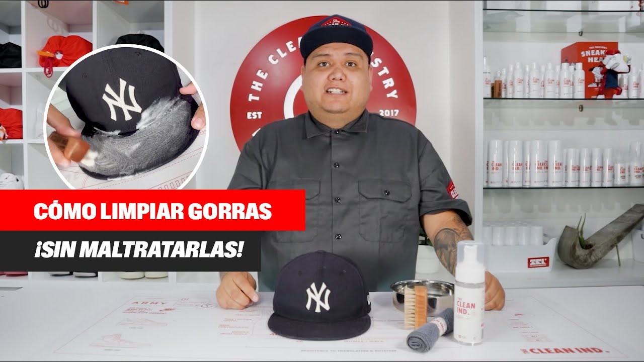 Cómo limpiar tus gorras favoritas