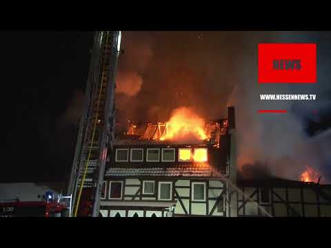 Großbrand in Staufenberg-Nienhagen 02.02.2023