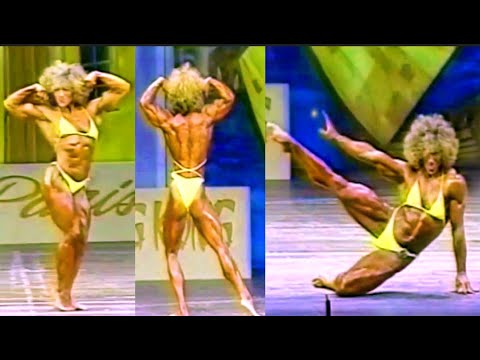 FBB Bodybuilder Amelia Hernández 1996 JAN TANA