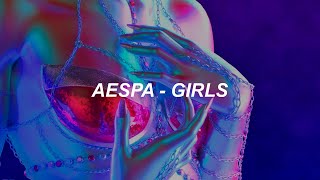 Download lagu aespa 에스파 'Girls' Easy Lyrics mp3