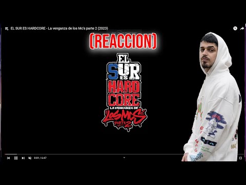 RAPERO ESPAÑOL ALUCINA CON EL SUR ES HARDCORE - La venganza de los Mc's parte 2 (2023)