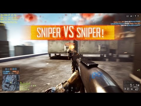 ❖ Sniper VS Sniper! - Siege Of Shanghai - Battlefield 4