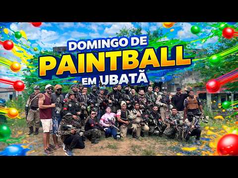 Domingo de Paintball em Ubatã