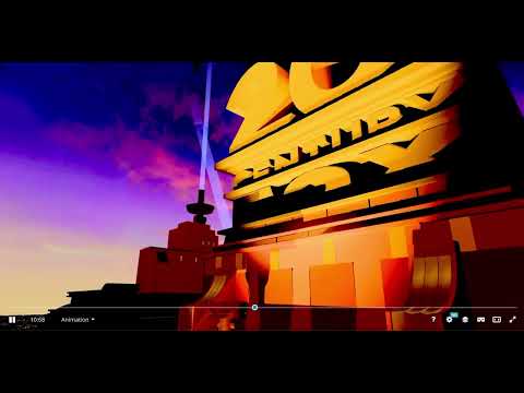 Me taking a road trip tour Of the 20th Century Fox logo!