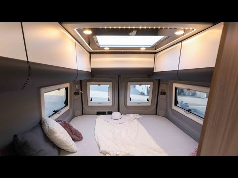 WOHNMOBIL 2025 KASTENWAGEN mit Längsbetten Liegewiese 💥 Clever Runner 636 Küche, Sitzgruppe und Bad