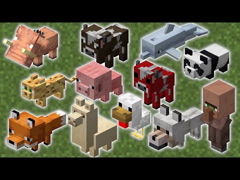 How To Breed ALL Mobs In Minecraft! - The Ultimate Breeding Guide