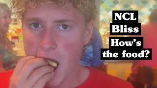 NCL Bliss Basic Dining Review 2026 | We Paid $0 Extra- How’s the Included Food on Norwegian Bliss?