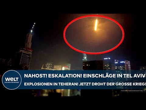 Video Thumbnail: NAHOST: Eskalation zwischen Israel und Iran! Einschläge in Tel Aviv! Explosionen in Teheran!