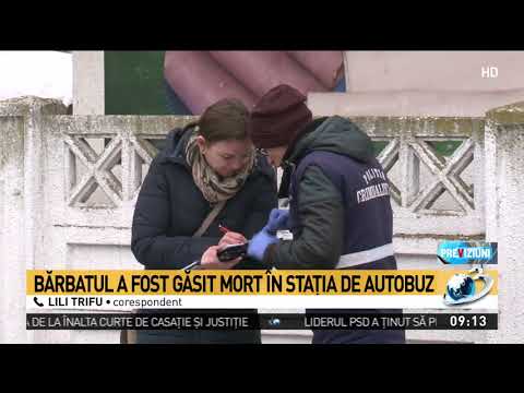Moarte misterioasă la Vaslui. Un bărbat a fost găsit fără suflare într-o stație de autobuz