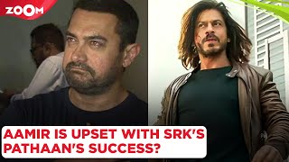 Aamir Khan is UPSET with Shah Rukh Khan starrer Pathaan's success, claims KRK