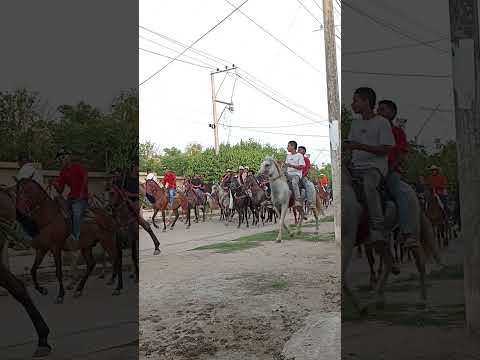 Cabalgata De Mi Pueblo Natal, Talaigua Nuevo Bolivar #banda #musica