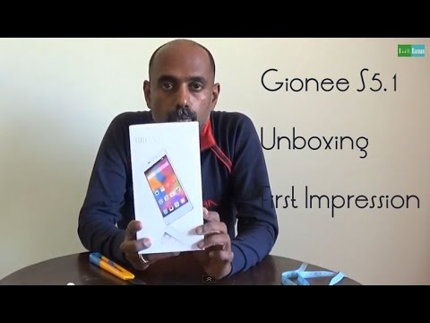 Gionee S5.1 Unboxing & First impression video - Sexiest Phone