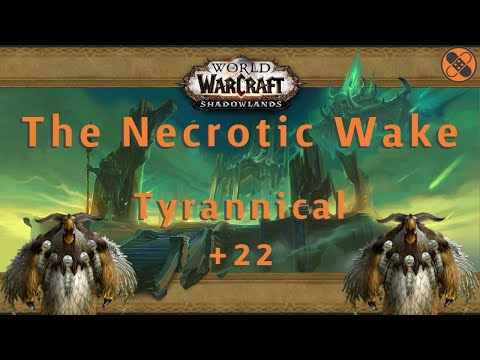 The Necrotic Wake +22 Tyrannical - Night Fae Balance Druid | Season 3 Mythic+
