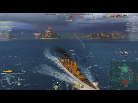 Goliath British Cruiser | Kraken, 290k Dmg, Witherer, Conf, HC | World of Warships Replay