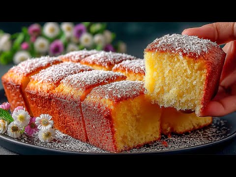 8-Spoon Orange Christmas Cake That Melts Instantly! 🎄 Ready in 5 Minutes!