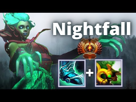 Лучшая тройка СНГ? Найтфол на Дес Профет - Nightfall Death Prophet DOTA 2