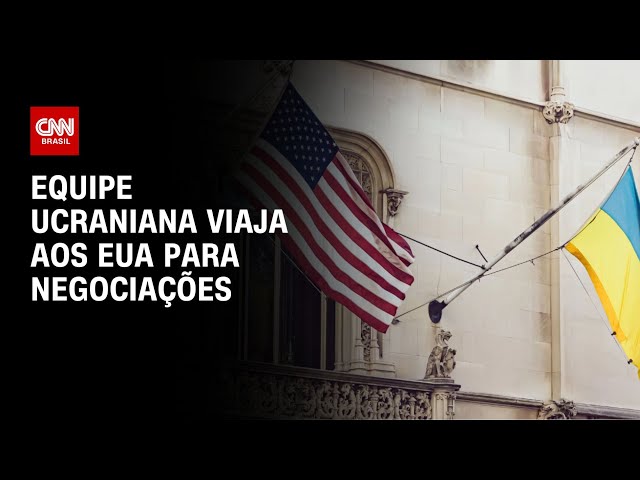 Ucrânia enviará equipe aos EUA para discutir acordo de minerais, diz fonte | CNN NOVO DIA