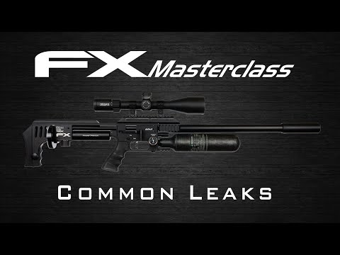 Common FX Impact Leak Areas - FX Airguns