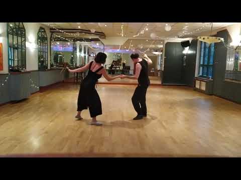 Jona and Ewan Lindy Hop Social Dance
