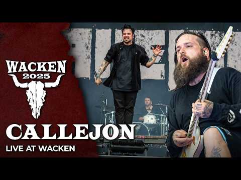 Callejon performing at Wacken Open Air in 2025