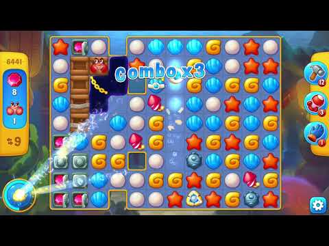 [FISHDOM Walkthrough] Level 6441 (Qua màn - Fishdom)