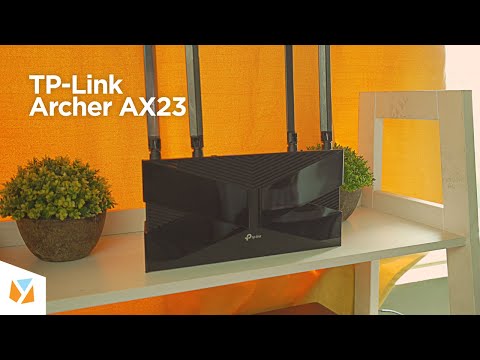 Maršrutizatorius TP-Link Archer AX23 AX1800/ Dual-Band Wi-Fi 6  / 802.11ax / 1201+574 Mbit/s / Ethernet LAN (RJ-45) jungtys 4 /Mesh Support video