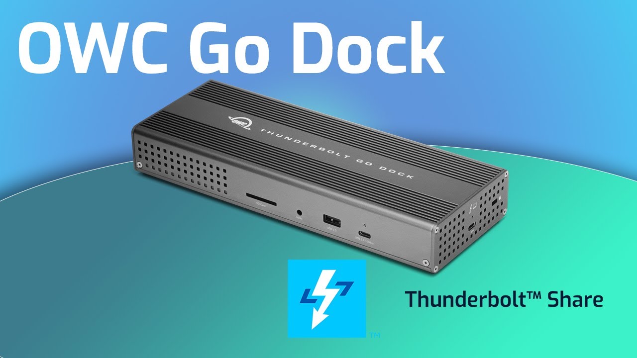 Better Together: Thunderbolt Share and the Thunderbolt Go Dock. | OWC