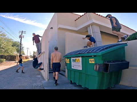 Parkour Street Rats INVADE Tucson!