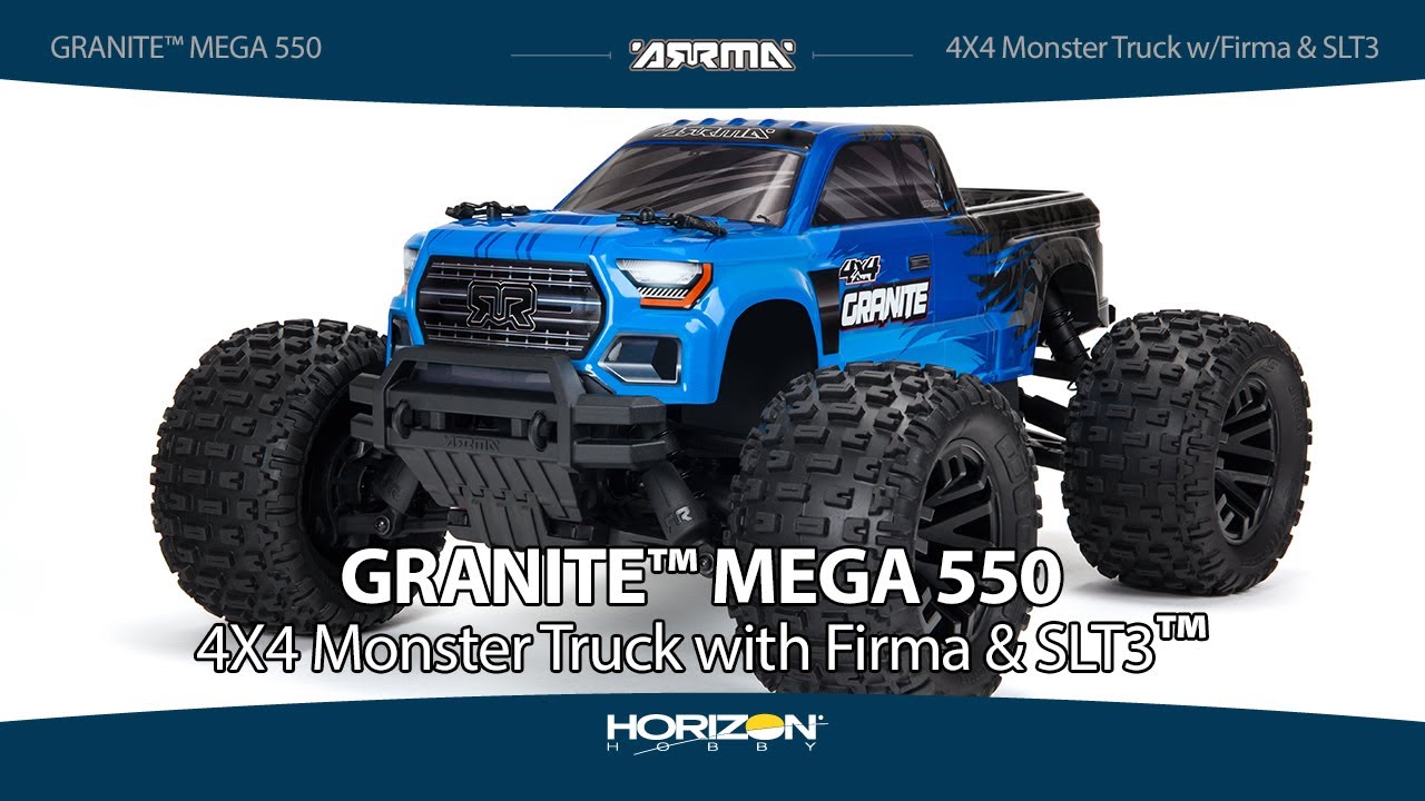 Arrma Monster Truck Granite 4x4 V3 MEGA 550 RTR, 1:10