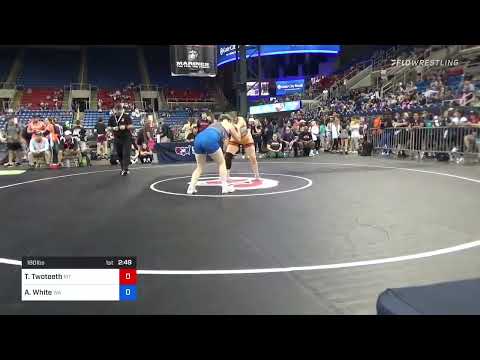 180 Lbs Semifinal - Tirza Twoteeth, Montana Vs Alivia White, Washington 25dd
