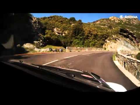 ŠKODA Motorsport Tour de Corse SS9 Onboard 2012