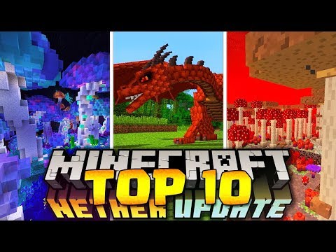 TOP 10 IDEE del NETHER UPDATE in MINECRAFT 1.16