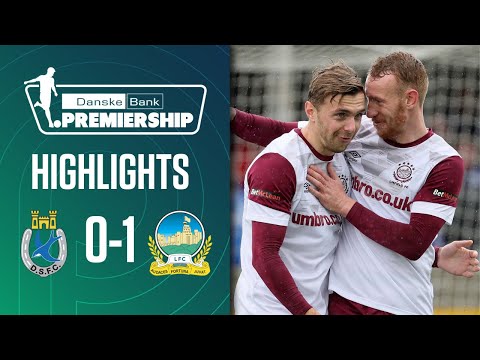McDaid the matchwinner for 10-man Blues | Dungannon Swifts 0-1 Linfield | NIFL Highlights