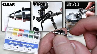 3 STEPS for Clearing & Cleaning AIRBRUSH Clogs