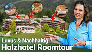 Traum-Hotel aus Holz? Gäste + Fachleute überrascht - Nachhaltig & Gesund Bauen | Holz100 Forsthofalm