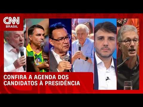 Eleições 2026: confira a agenda dos candidatos à Presidência | CNN NOVO DIA