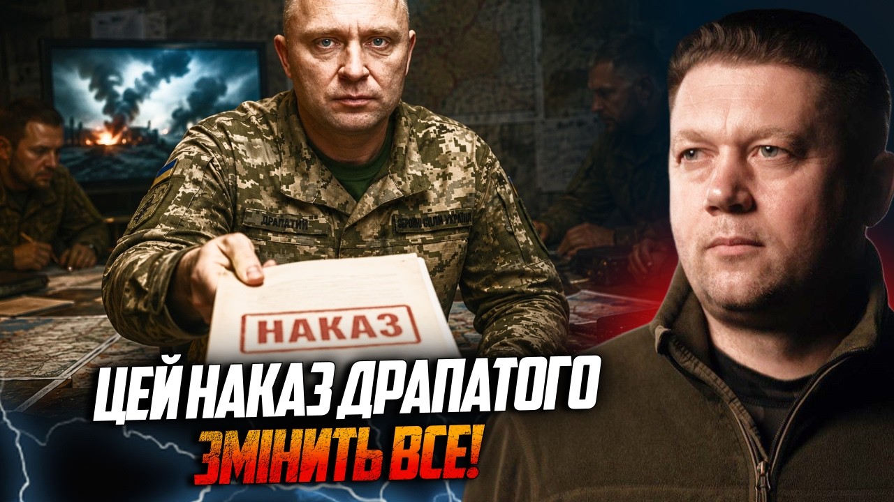 ⚡️ Терміново! Драпатий прийняв рішення, яке шокувало фронт. Деталі вже відо?